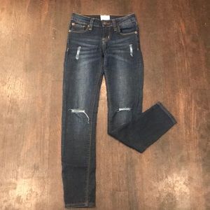 Hudson girls ripped jeans
